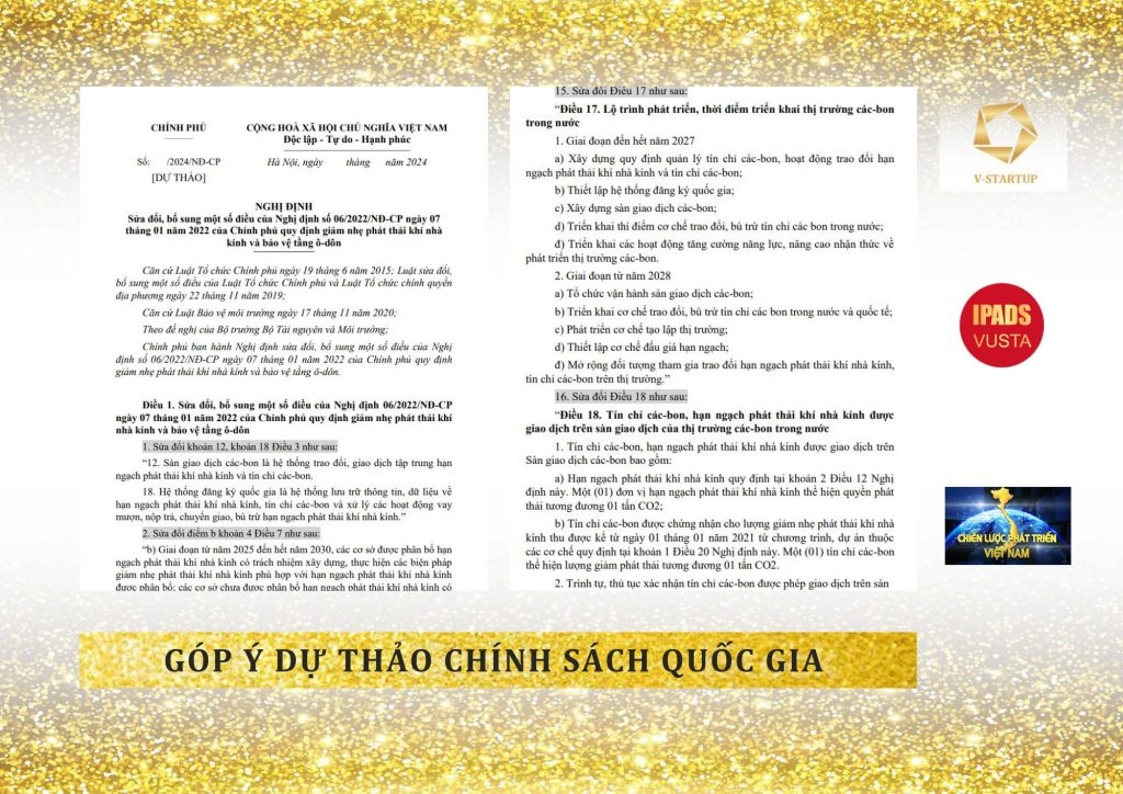 V-startup Group tham gia thị trường tín chỉ carbon V-startup Group tham gia thị trường tín chỉ carbon