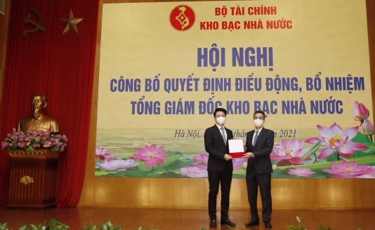 Chánh Văn phòng Bộ Tài chính được bổ nhiệm làm Tổng giám đốc Kho bạc Nhà nước Chánh Văn phòng Bộ Tài chính được bổ nhiệm làm Tổng giám đốc Kho bạc Nhà nước