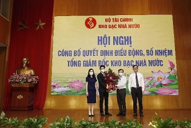 Chánh Văn phòng Bộ Tài chính được bổ nhiệm làm Tổng giám đốc Kho bạc Nhà nước