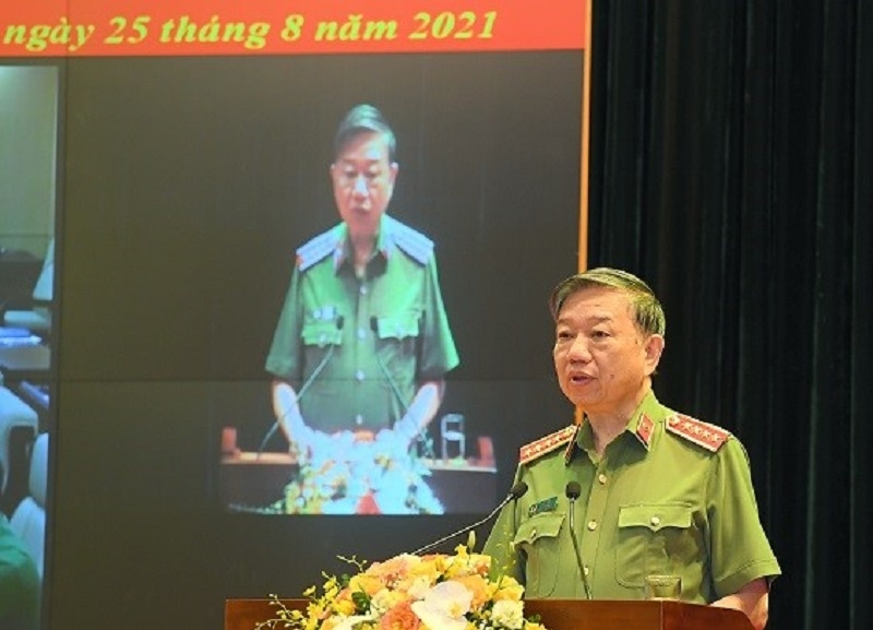Bộ trưởng Công an Tô Lâm: tăng cường phòng, chống tội phạm trong dịch Covid-19 Bộ trưởng Công an Tô Lâm: tăng cường phòng, chống tội phạm trong dịch Covid-19