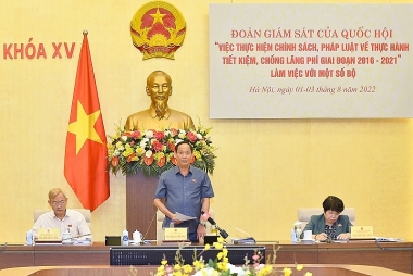 Giám sát việc thực hành tiết kiệm, chống lãng phí tại 6 bộ