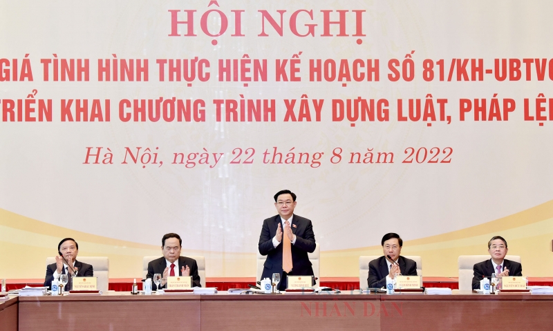 Siết chặt kỷ luật, kỷ cương trong hoạt động lập pháp