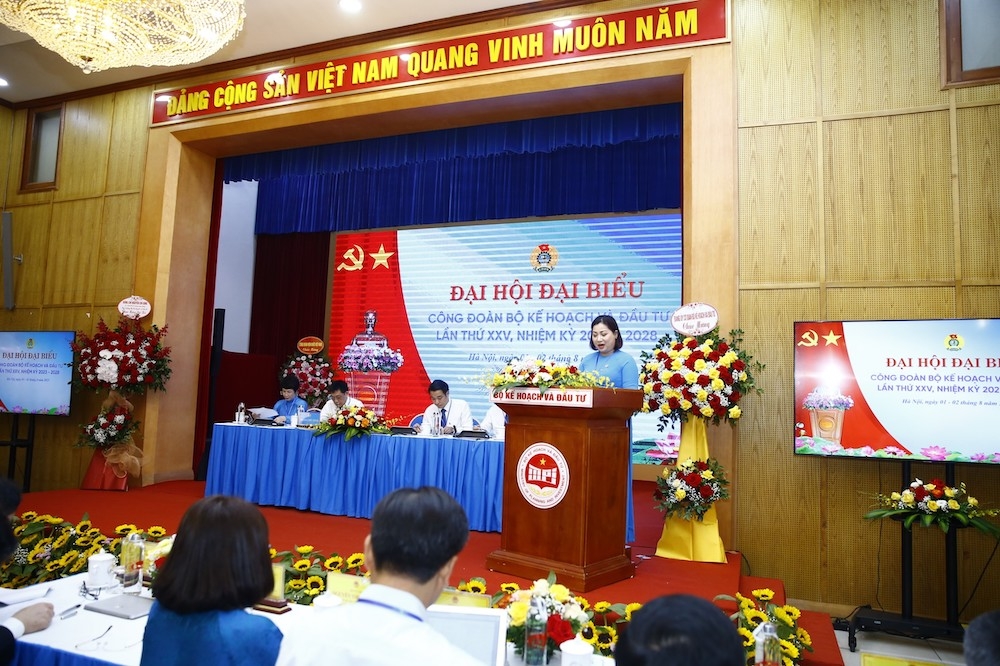 Khai mạc Đại hội đại biểu Công đoàn Bộ Kế hoạch và Đầu tư lần thứ XXV Khai mạc Đại hội đại biểu Công đoàn Bộ Kế hoạch và Đầu tư lần thứ XXV