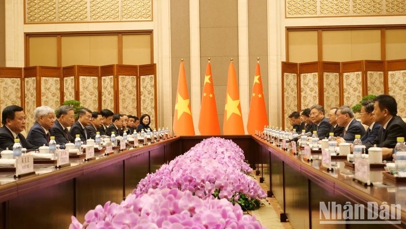 Đề nghị Trung Quốc thúc đẩy các dự án đầu tư tại Việt Nam với quy mô lớn, chất lượng cao Đề nghị Trung Quốc thúc đẩy các dự án đầu tư tại Việt Nam với quy mô lớn, chất lượng cao