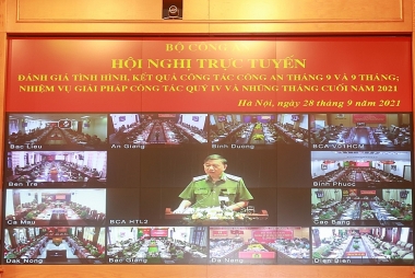 Bộ trưởng Tô Lâm: Không để tội phạm gia tăng hậu Covid-19