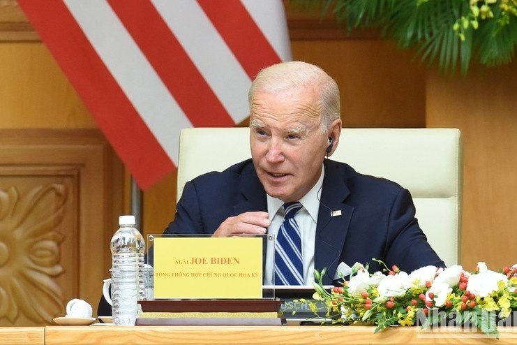 Sự nhấn mạnh về “phương tiện” trong phát biểu của Tổng thống Joe Biden tại Hà Nội