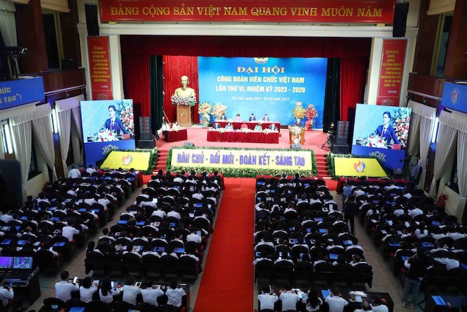Khai mạc Đại hội Công đoàn Viên chức Việt Nam Khai mạc Đại hội Công đoàn Viên chức Việt Nam