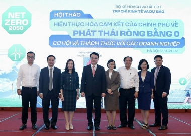 Vai trò quan trọng của doanh nghiệp trong hiện thực hóa cam kết của Chính phủ về phát thải ròng bằng 0