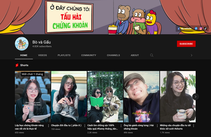 Tìm hiểu chứng khoán dưới góc nhìn hài hước, xem ngay Bò và Gấu! Tìm hiểu chứng khoán dưới góc nhìn hài hước, xem ngay Bò và Gấu!