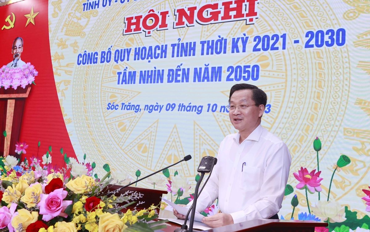 Công bố Quy hoạch tỉnh Sóc Trăng thời kỳ 2021-2030, tầm nhìn đến năm 2050 Công bố Quy hoạch tỉnh Sóc Trăng thời kỳ 2021-2030, tầm nhìn đến năm 2050