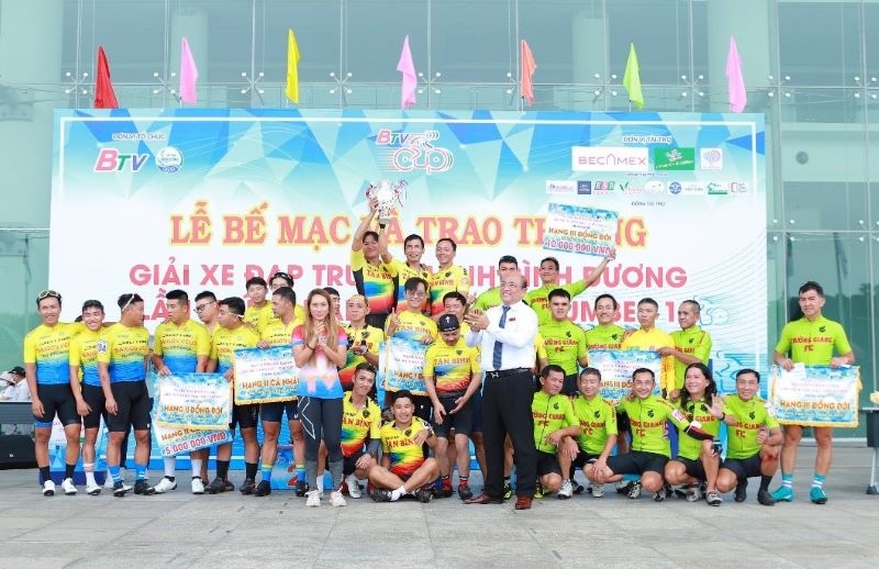 Tân Hiệp Phát đồng hành cùng giải đua xe đạp Truyền hình Bình Dương lần thứ IX năm 2022 Cúp Number 1 Tân Hiệp Phát đồng hành cùng giải xe đạp Truyền hình Bình Dương lần thứ IX năm 2022 Cúp Number 1
