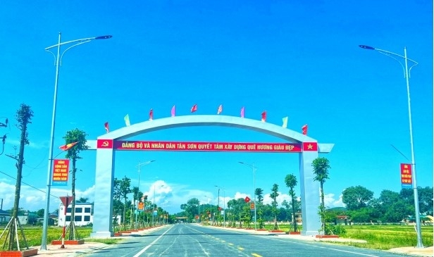 Quá trình hoàn thành xây dựng nông thôn mới nâng cao và hành trình tiến tới nông thôn mới thông minh của tỉnh Nghệ An và giải pháp của xã Tân Sơn