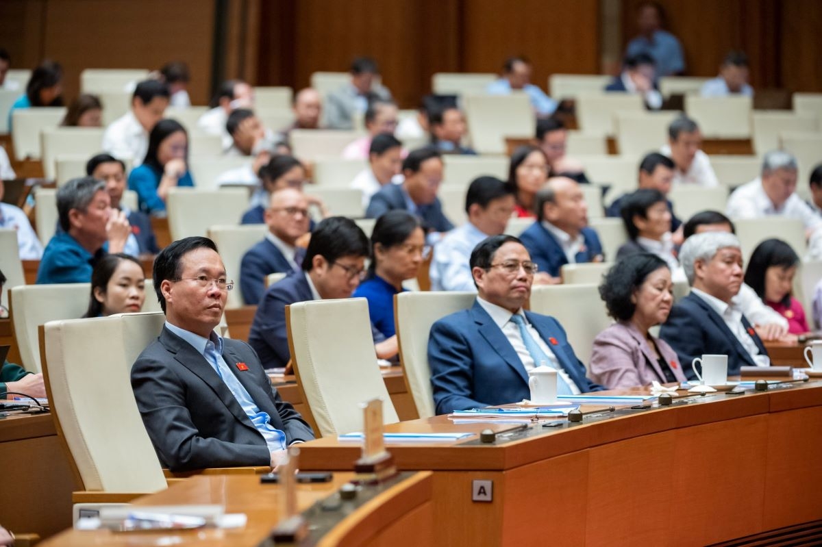 Lần đầu tiên trong nhiệm kỳ khóa XV, Thủ tướng, tất cả các Phó Thủ tướng trực tiếp trả lời chất vấn của các đại biểu Quốc hội Lần đầu tiên trong nhiệm kỳ khóa XV, Thủ tướng, tất cả các Phó Thủ tướng trực tiếp trả lời chất vấn của các đại biểu Quốc hội