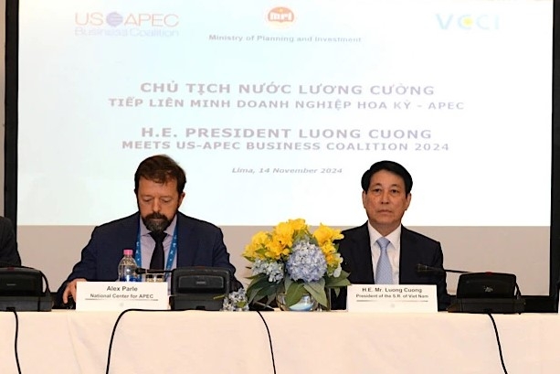 Việt Nam mong muốn hợp tác chặt chẽ với các doanh nghiệp Hoa Kỳ và khu vực APEC trong các lĩnh vực công nghệ cao, đổi mới sáng tạo… Việt Nam mong muốn hợp tác chặt chẽ với các doanh nghiệp Hoa Kỳ và khu vực APEC trong các lĩnh vực công nghệ cao, đổi mới sáng tạo…