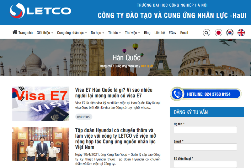 Hàng loạt công ty bị phạt vì vi phạm quy định về chuẩn bị nguồn đi lao động tại Hàn Quốc theo thị thực E7