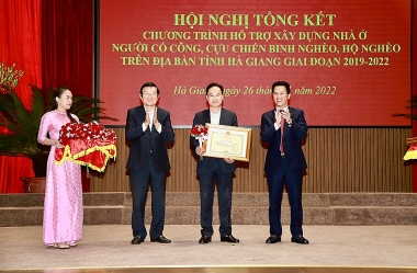Agribank đồng hành cùng hỗ trợ xây dựng nhà ở cho người có công, cựu chiến binh nghèo, hộ nghèo có khó khăn về nhà ở trên địa bàn Hà Giang