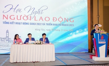 Công ty Chế biến Khí Vũng Tàu tổ chức thành công Hội nghị người lao động năm 2022