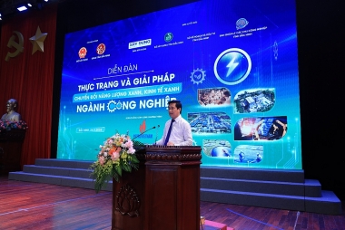 Tổ chức thành công Diễn đàn “Thực trạng và giải pháp chuyển đổi năng lượng xanh - kinh tế xanh ngành Công nghiệp”