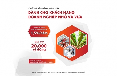 Agribank đồng hành và phát triển cùng doanh nghiệp SMEs năm 2024