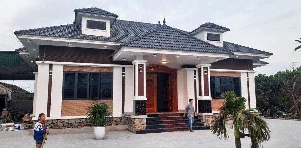 Một công nhân đến từ Nam Định đã hoàn thành ước mơ xây nhà nhờ trúng thưởng Trà xanh Không độ