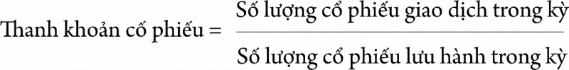 Một số phương pháp đo lường thanh khoản cổ phiếu và đề xuất phương pháp áp dụng cho cổ phiếu giao dịch trên thị trường chứng khoán Việt Nam