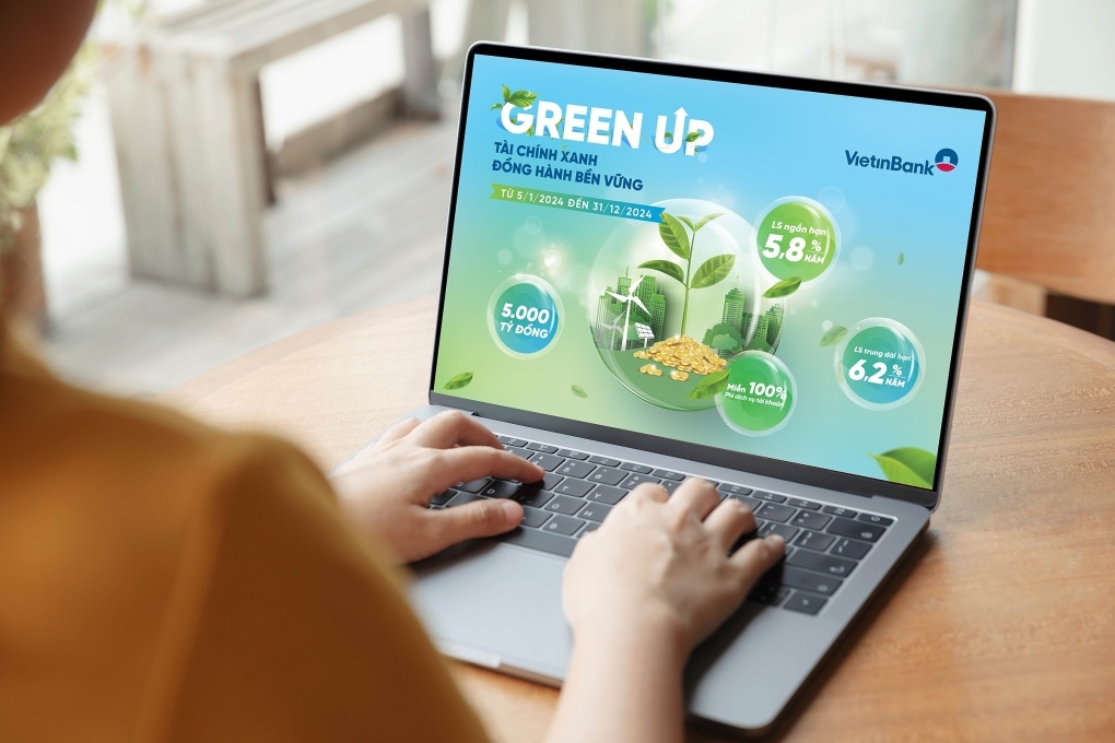 Green UP – Gói tài chính xanh đồng hành cùng doanh nghiệp phát triển bền vững