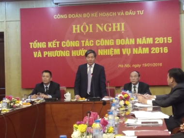 Hoạt động công đoàn đã tạo ra hình ảnh và sức mạnh của Bộ Kế hoạch và Đầu tư
