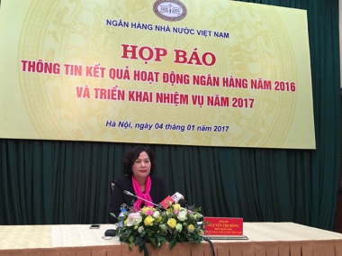 Sẽ xử lý dứt điểm các ngân hàng yếu kém trong năm 2017