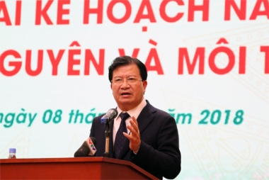 Tiếp tục hoàn thiện thể chế trong lĩnh vực tài nguyên và môi trường
