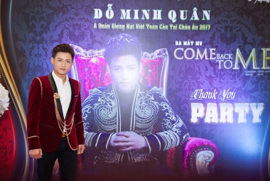 Đỗ Minh Quân ra mắt MV "Come Back To Me"