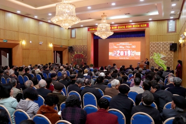 Bộ Kế hoạch và Đầu tư tổ chức gặp mặt chúc Tết cán bộ hưu trí