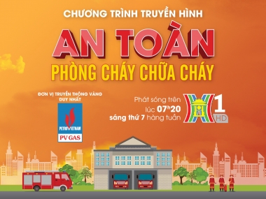 PV GAS đồng hành với chương trình An toàn phòng cháy chữa cháy