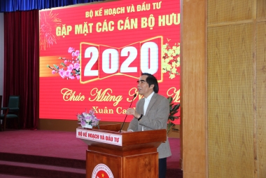 Bộ Kế hoạch và Đầu tư gặp mặt và chúc Tết cán bộ hưu trí