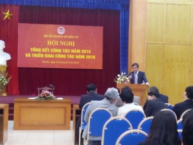 Bộ Kế hoạch và Đầu tư đã, đang và sẽ là ngọn cờ đầu trong đổi mới thể chế của đất nước