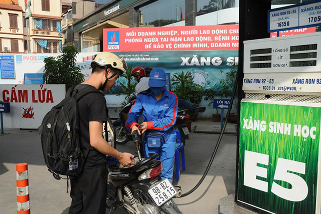 Sẽ hoàn thuế tiêu thụ đặc biệt cho doanh nghiệp bán xăng E5
