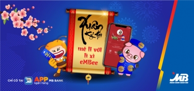 Lì xì online thời 4.0 trên App Ngân hàng MBBank