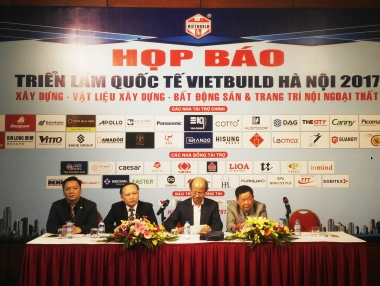 450 đơn vị tham dự Triển lãm Quốc tế VIETBUILT Hà Nội 2017