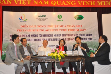 Kiện toàn thể chế hướng tới nền nông nghiệp bền vững và có trách nhiệm