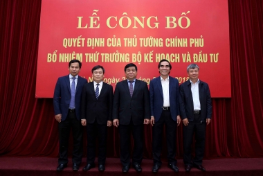 Bộ Kế hoạch và Đầu tư phân công công tác cho hai tân Thứ trưởng