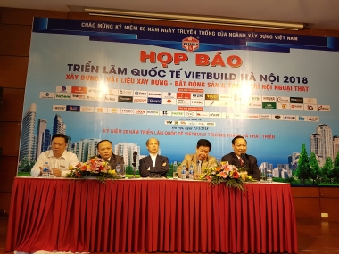 Triển lãm Quốc tế Vietbuilt Hà Nội lần thứ nhất thu hút trên 1700 gian hàng