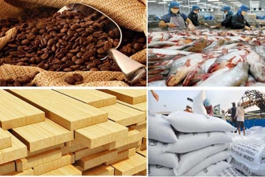 Tháng 02/2019, kim ngạch xuất khẩu nông, lâm, thuỷ sản giảm nhẹ