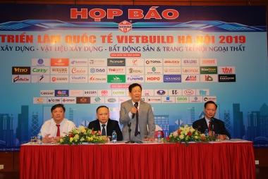 Triển lãm Vietbuilt Hà Nội 2019 lần thứ nhất thu hút 18 quốc gia và khu vực tham gia
