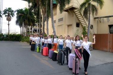 Thí sinh Miss Business World Peace tất bật chuẩn bị trước thềm chung kết