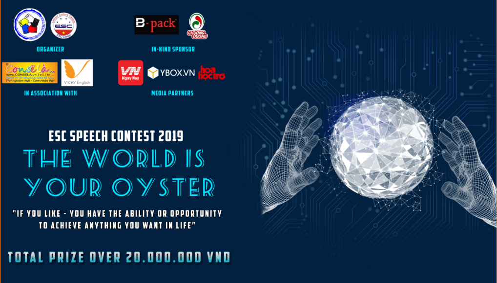 Ứng dụng VN Ngày Nay đồng hành truyền thông cùng cuộc thi English Speech Contest 2019