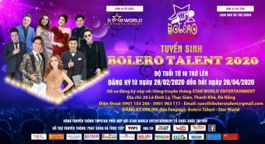 Chính thức khởi động cuộc thi tìm kiếm tài năng mới Bolero Talent 2020