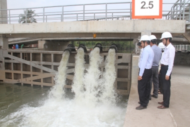 EVNSPC lập phương án tăng cường cấp điện chống hạn mặn