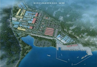 Tạm dừng việc đề xuất Dự án thép Cà Ná