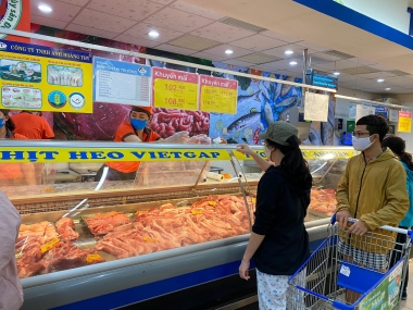 Nhiều giải pháp xây dựng chuỗi đảm bảo cung ứng thịt lợn trong mùa dịch Covid-19