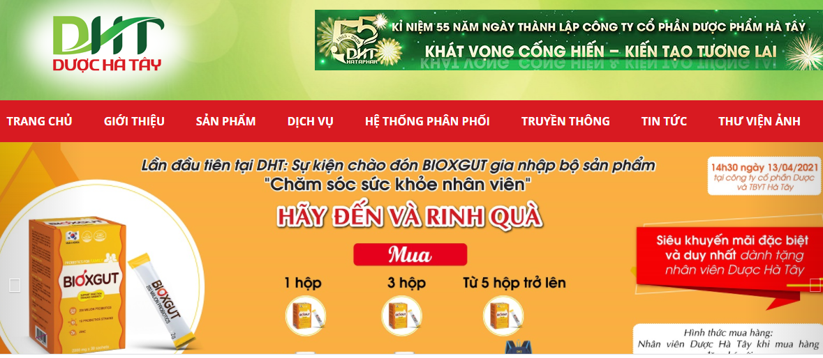 Dược Hà Tây báo lợi nhuận giảm mạnh trong quý I/2021