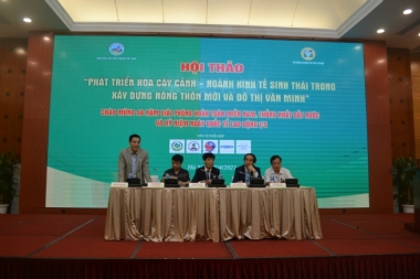 Phát triển hoa cây cảnh, ngành kinh tế làm giàu, đẹp môi trường sống